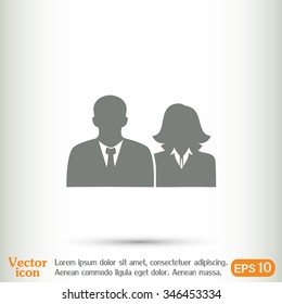 vector icon User group icon, Business Team Icon