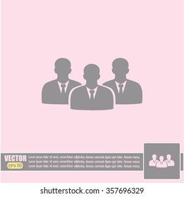 vector icon user group icon, Business Team Icon