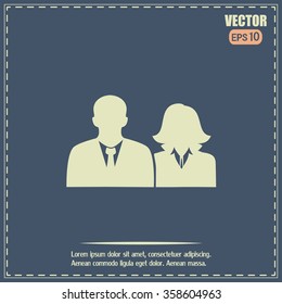 vector icon User group icon, Business Team Icon