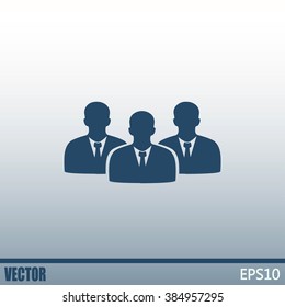 vector icon user group icon, Business Team Icon