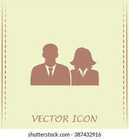 vector icon User group icon, Business Team Icon