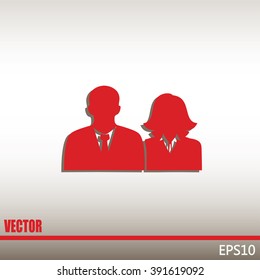 vector icon User group icon, Business Team Icon