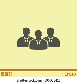 vector icon user group icon, Business Team Icon