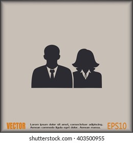 vector icon User group icon, Business Team Icon
