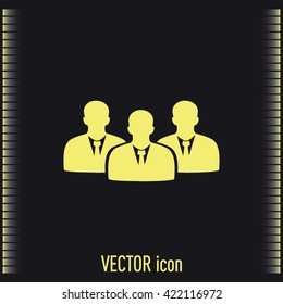 vector icon user group icon, Business Team Icon