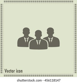 vector icon user group icon, Business Team Icon