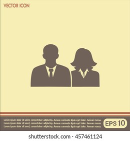 vector icon User group icon, Business Team Icon
