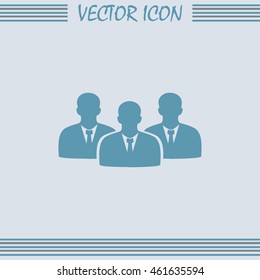 vector icon user group icon, Business Team Icon