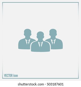 vector icon user group icon, Business Team Icon