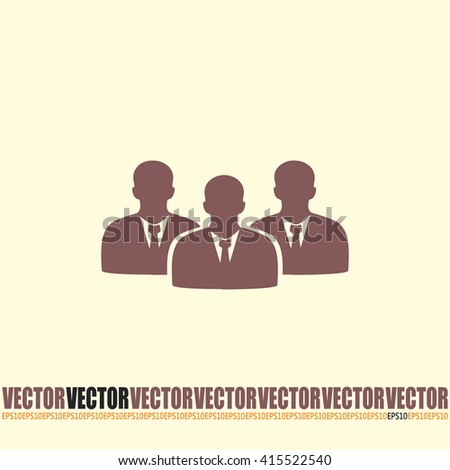 vector icon user group icon, Business Team Icon