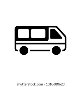 Vector icon for van