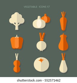 Vector icon Vegetable