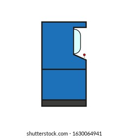 vector icon, video game machine shape