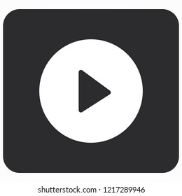Vector icon video player 10 EPS