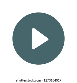 Vector icon video player 10 EPS
