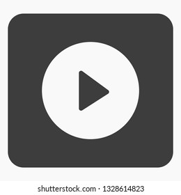 Vector icon video player 10 EPS