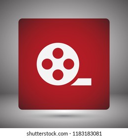 Vector icon videotape 10 EPS
