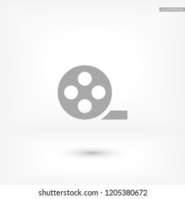 Vector icon videotape 10 EPS