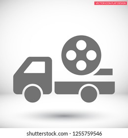 Vector icon videotape 10 EPS