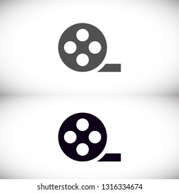 Vector icon videotape 10 EPS