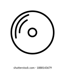 Vector icon of vinyl player set. Turntable sign.Solved on white background. Gramophone, dj, retro radio concept. simple design for graphics, logos, websites, social media, UI, mobile apps, EPS10