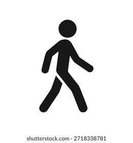 Icono de Vector Animación de persona caminando
