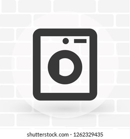 Vector icon Washer 10 EPS