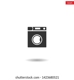 Vector icon Washer 10 EPS . Lorem Ipsum Illustration design