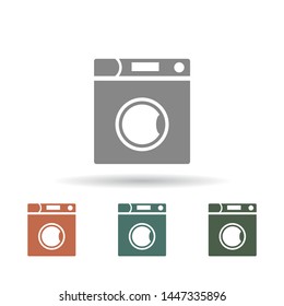 Vector icon Washer 10 EPS . Lorem Ipsum Illustration design