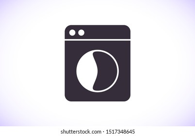 Vector icon Washer 10 EPS . Lorem Ipsum Illustration design