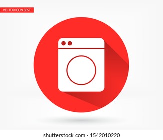 Vector icon Washer 10 EPS . Lorem Ipsum Illustration design