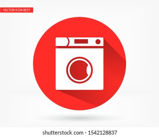 Vector icon Washer 10 EPS . Lorem Ipsum Illustration design