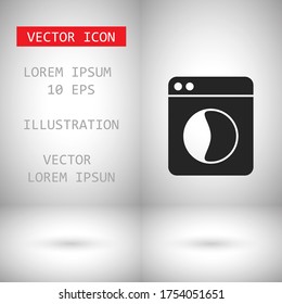 Arandela del icono del vector 10 EPS. Lorem Ipsum Diseño de ilustración