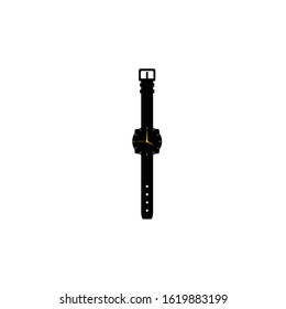 Vector icon of a watch on eps 10 with a white background
