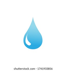 Vector icon of water on EPS 10
