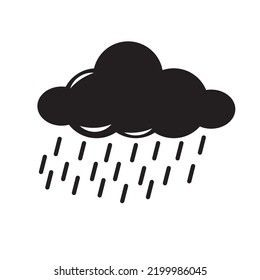 vector icon weather black color