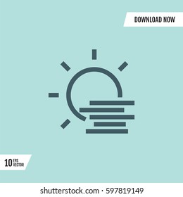  vector icon weather forecast