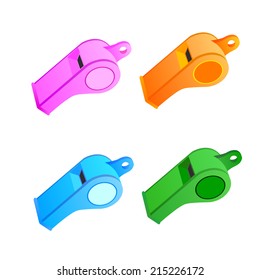 vector icon whistle