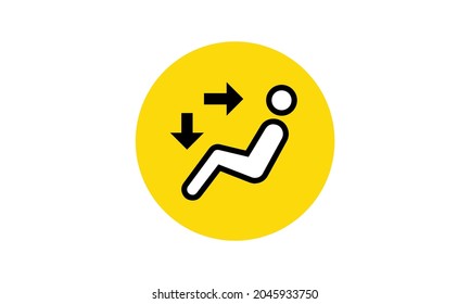 vector icon with white background