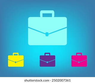 Vector icon of white color on a gray background