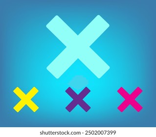Icono de Vector de color blanco sobre un fondo gris