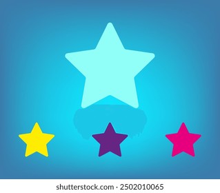 Vector icon of white color on a gray background