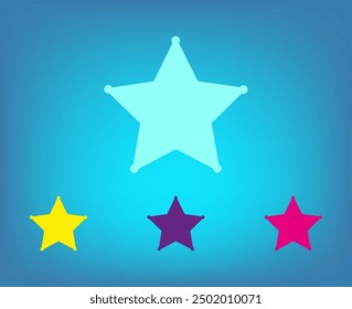 Vector icon of white color on a gray background
