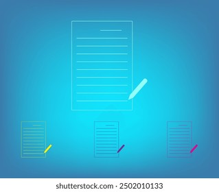 Vector icon of white color on a gray background
