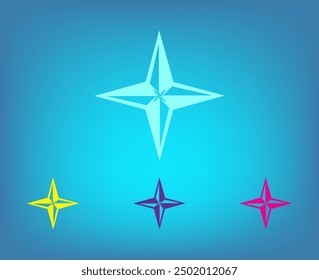 Vector icon of white color on a gray background