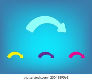 Vector icon of white color on a gray background