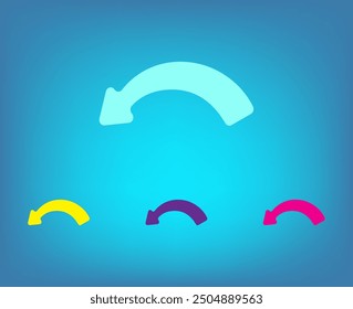 Vector icon of white color on a gray background