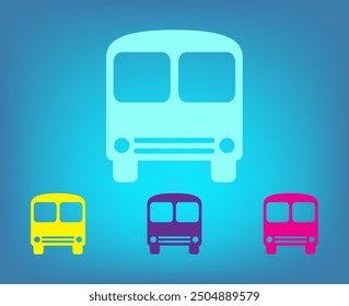 Icono de Vector de color blanco sobre un fondo gris