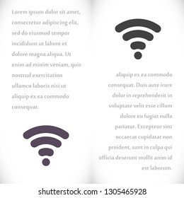 vector icon Wi-Fi