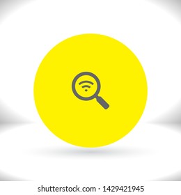 vector icon Wi-Fi . Lorem Ipsum Illustration design